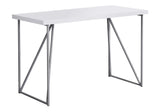 Computer Desk For Home Office Laptop, Contemporary & Modern - White - Furniture Home Direct