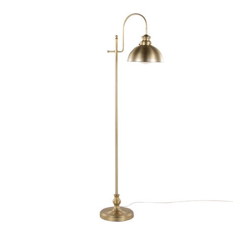Emery - Contemporary Metal Floor Lamp - Furniture Home Direct