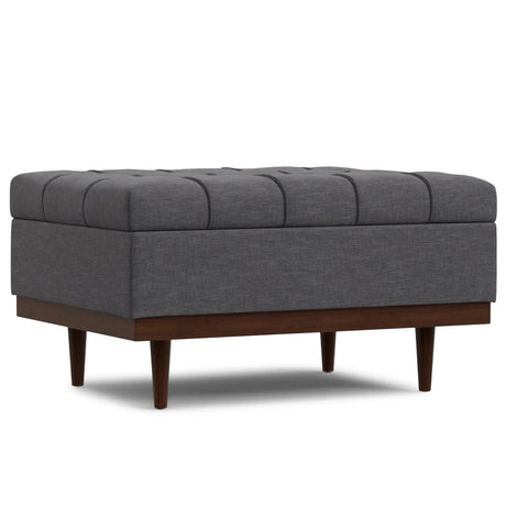Mariah - Upholstered Lift Top Table Storage Ottoman - Furniture Home Direct