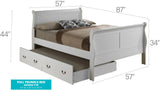 Elegant Trundle Bed With Timeless Charm - Furniture Home Direct