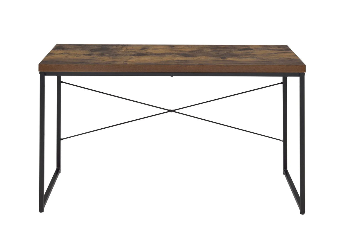 Bob - Weathered Writing Desk - Oak - Furniture Home Direct