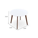 Carlton - Dining Table - Brown / White - Furniture Home Direct