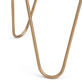 Patrice - Handcrafted Metal And Wood Accent Table - Furniture Home Direct