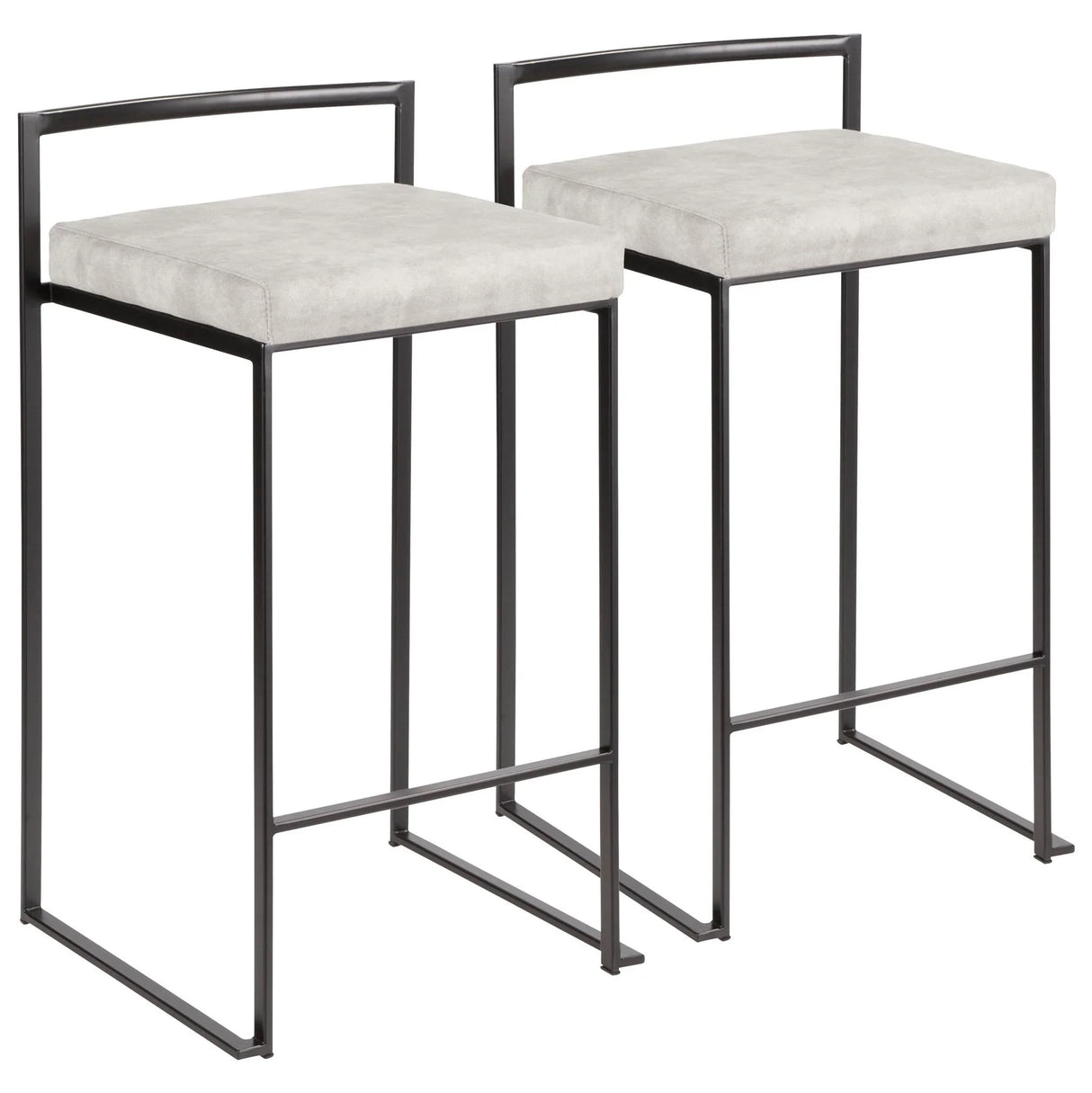 Fuji - Contemporary Style Stackable Counter Stool - Furniture Home Direct