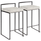 Fuji - Contemporary Style Stackable Counter Stool - Furniture Home Direct