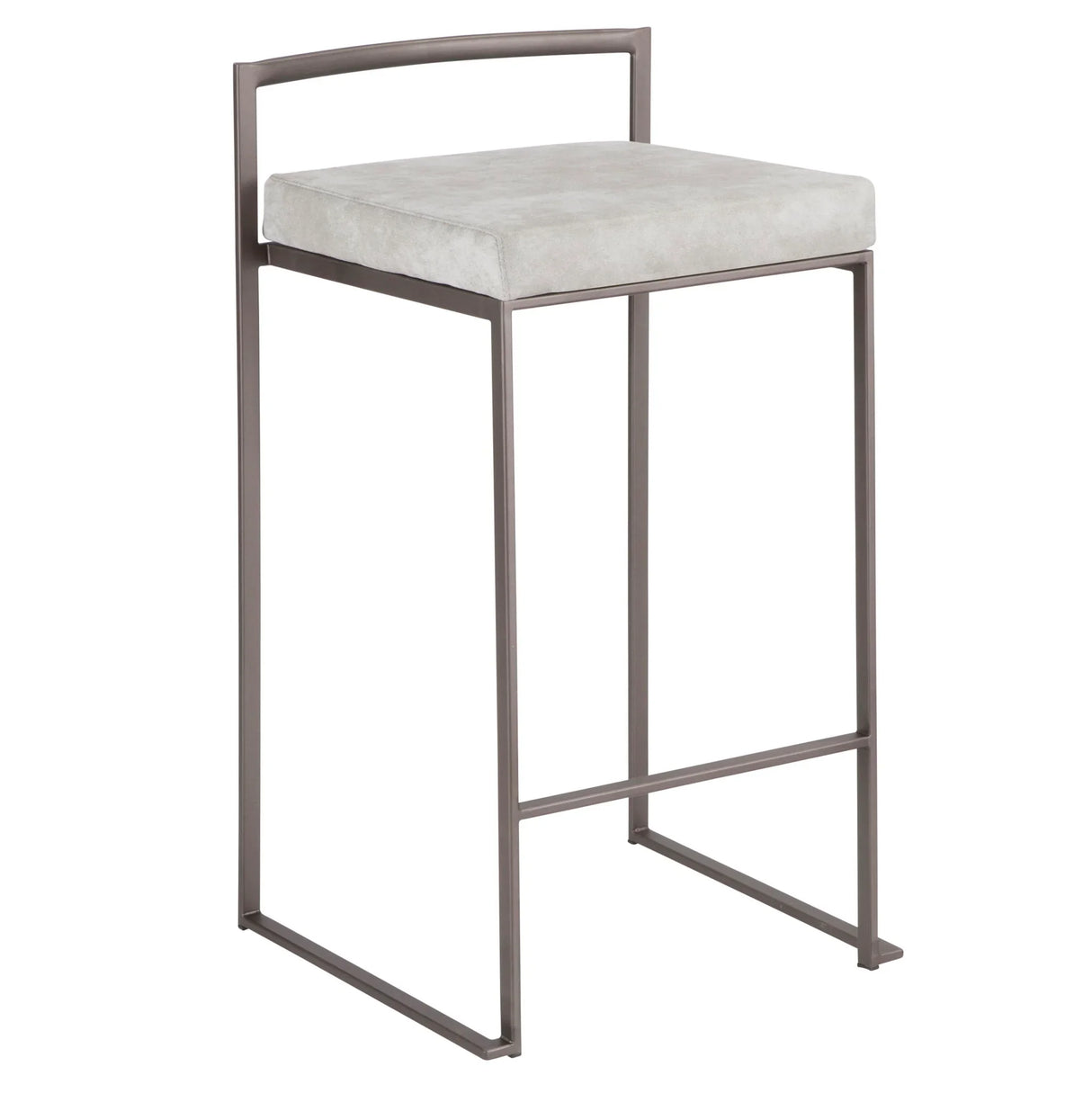 Fuji - Industrial Stackable Counter Stool Elegant Design - Furniture Home Direct
