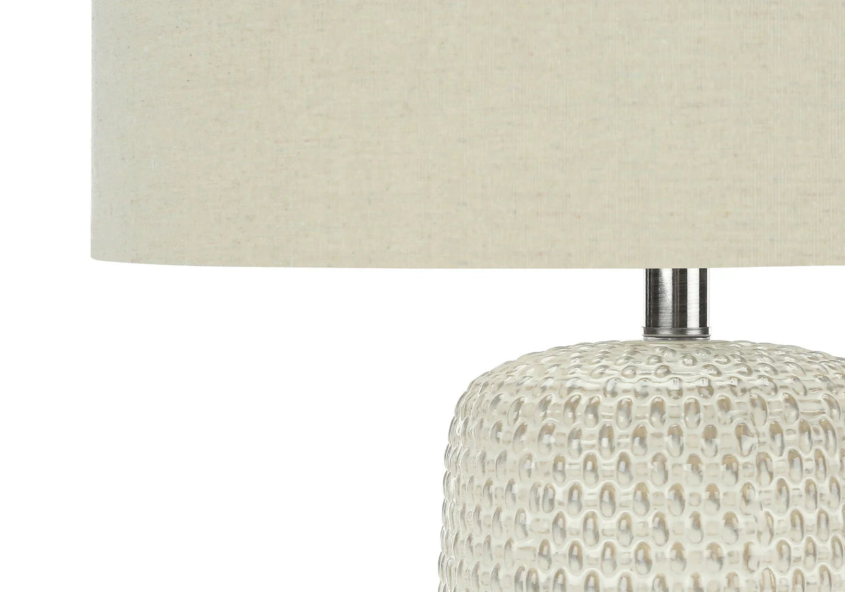 Contemporary Lighting, Table Lamp, Ceramic, Resin - Cream - Furniture Home Direct