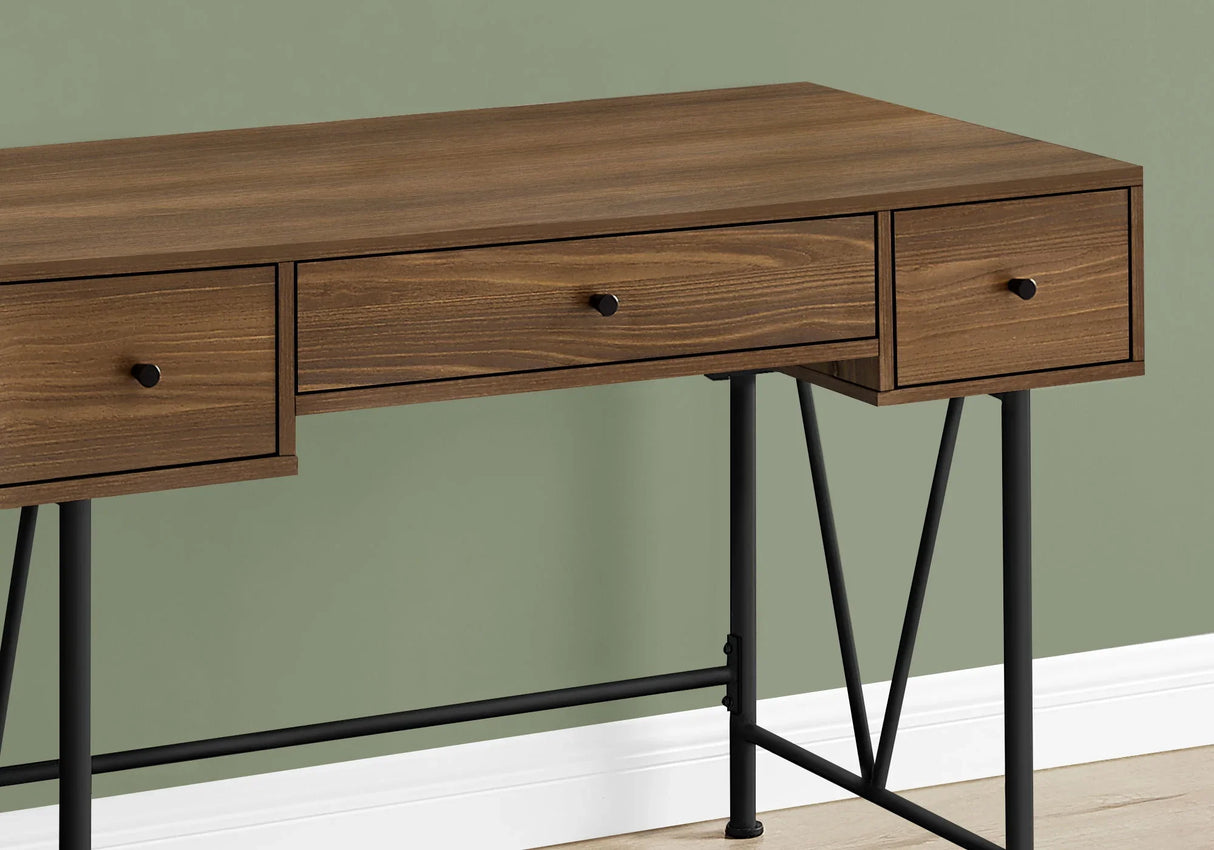 Computer Desk For Home Office, Stylish Design, Storage Drawers, Transitional - Furniture Home Direct