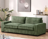 Luxe - Corduroy Sofa With Sleek Design, Spacious And Comfortable 3 Seater Couch - Furniture Home Direct
