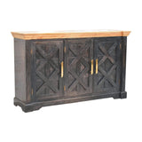 Regal - Rustic Sideboard - Black - Furniture Home Direct