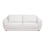 Sharon - Puffy Arm Sofa - Alpaca Off-White - Furniture Home Direct