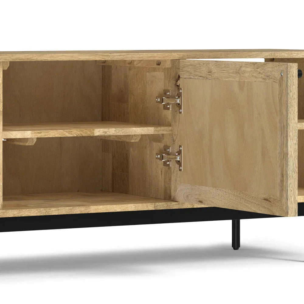 Reeves - TV Media Stand - Natural - Furniture Home Direct