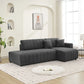 Jessica - Lamb Wool Sectional Sofa With Chaise - Furniture Home Direct