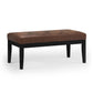 Lacey - Upholstered Tufted Ottoman Bench - Furniture Home Direct
