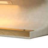 Modern Upholstered Entryway Bench With LED Sensor Light - Furniture Home Direct