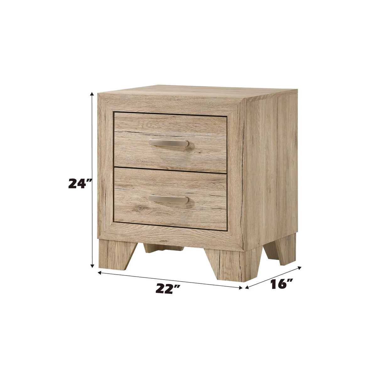 Miquell - Elegant Design Nightstand - Furniture Home Direct