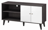 Amidon - TV Stand, With 2 Storage Shelves And 1 Cabinet - Furniture Home Direct