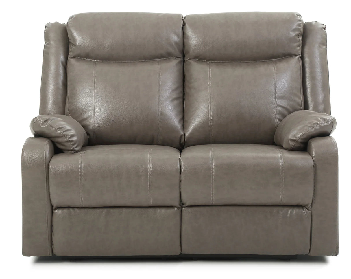 Stylish Reclining Loveseat For Two - Furniture Home Direct