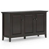 Amherst - Wide 3 Door Storage Cabinet - Hickory Brown - Furniture Home Direct