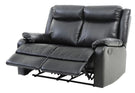 Stylish Reclining Loveseat For Two - Furniture Home Direct