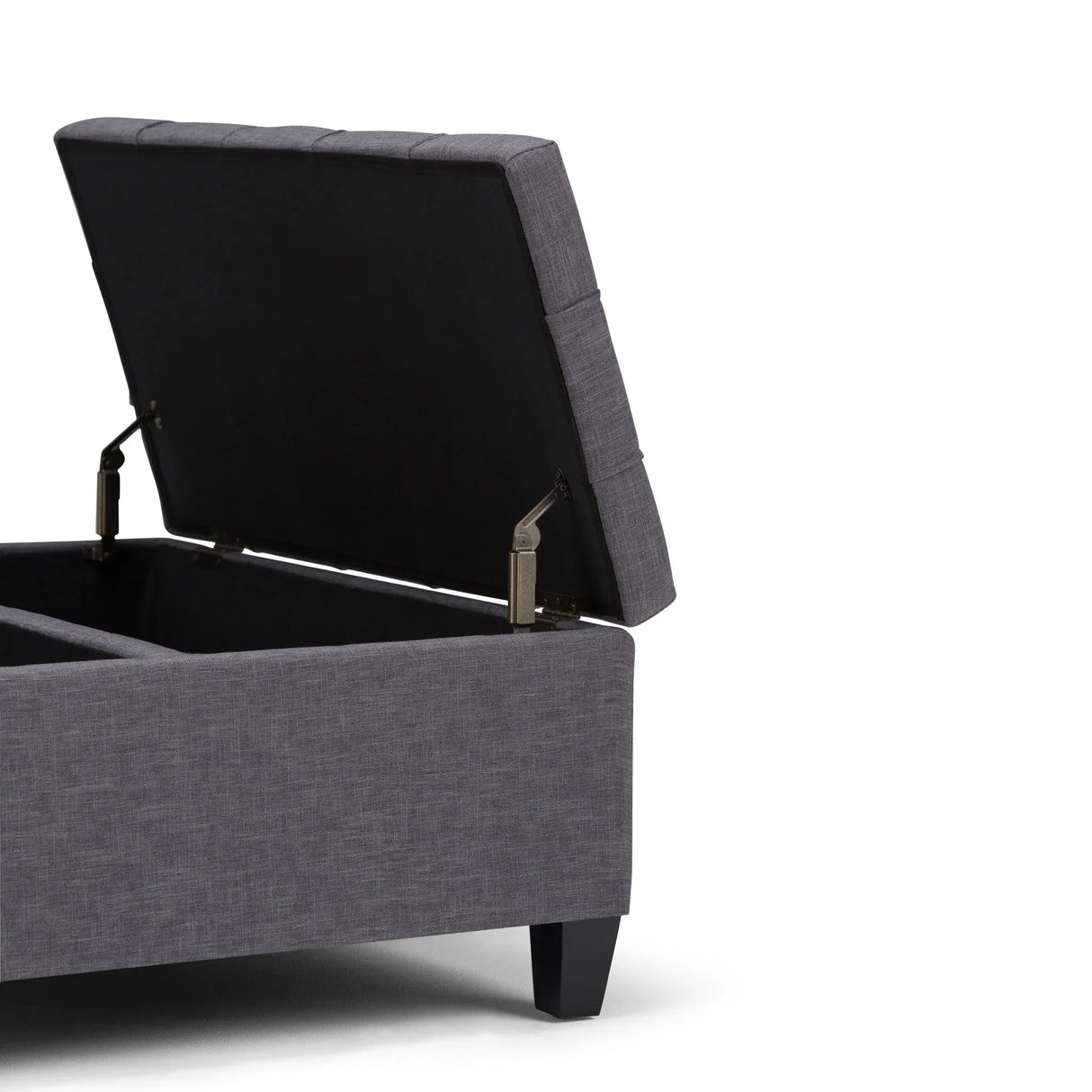 Harrison - Upholstered Coffee Table Storage Ottoman - Furniture Home Direct
