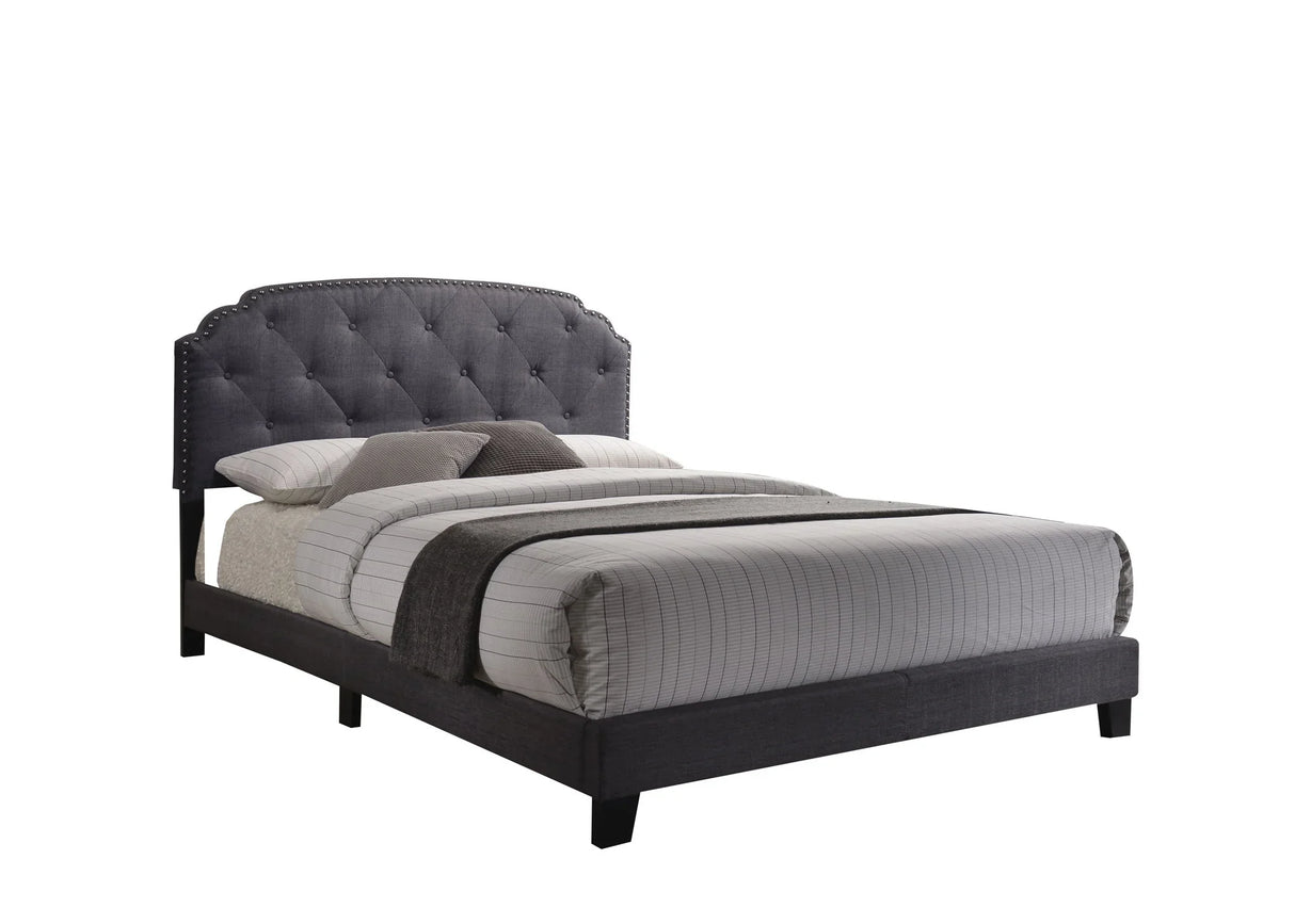 Tradilla - Queen Bed - Gray - Furniture Home Direct