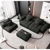 Modern Oversized Diy Combination Modular Sectional Sofa With Pillows - Furniture Home Direct