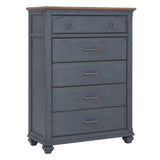 Americana - Chest - Blue - Furniture Home Direct
