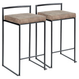 Fuji - Contemporary Style Stackable Counter Stool - Furniture Home Direct