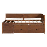 Daybed With Drawers And Shelves - Furniture Home Direct