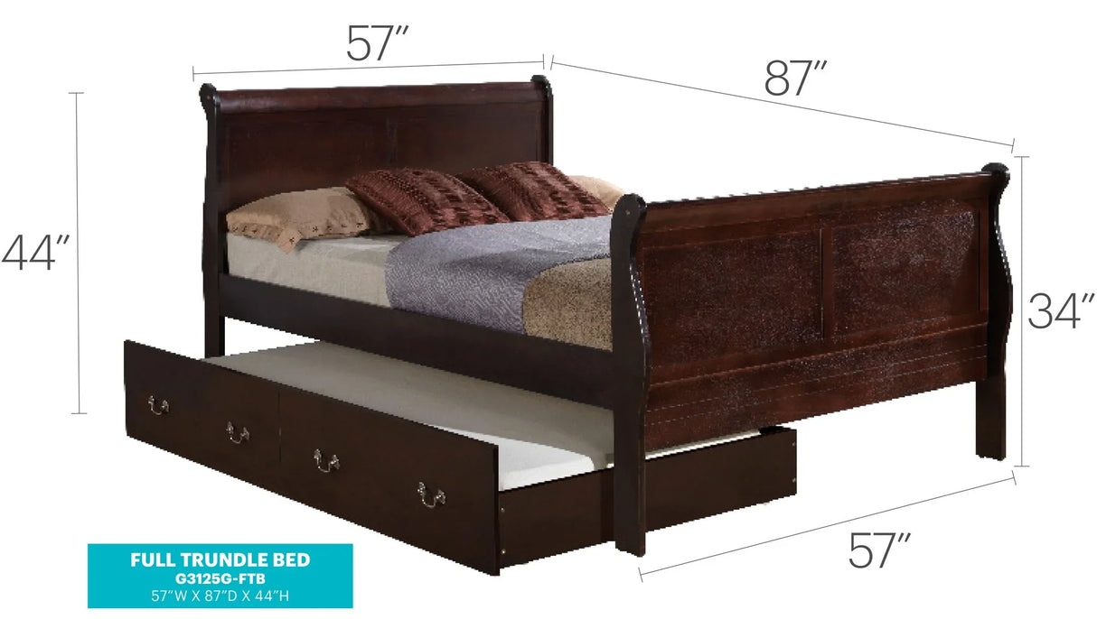 Elegant Trundle Bed With Timeless Charm - Furniture Home Direct