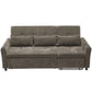 3 Seater Sofa Bed And Reversible Recliner - Furniture Home Direct