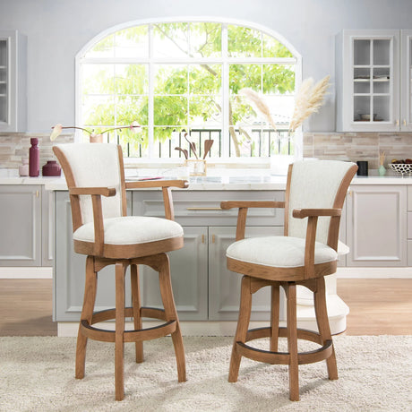 Williams - Swivel Counter Height Bar Stool - Furniture Home Direct