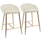 Matisse - Glam Counter Stool (Set of 2) - Furniture Home Direct