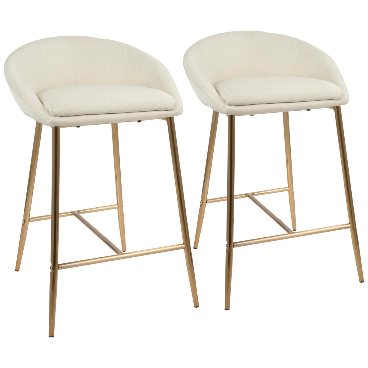 Matisse - Glam Counter Stool (Set of 2) - Furniture Home Direct