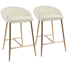 Matisse - Glam Counter Stool (Set of 2) - Furniture Home Direct