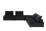 Anna - Stylish Sectional Sofa Ottoman - Furniture Home Direct