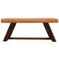 Marley - Genuine Leather Bench - Furniture Home Direct