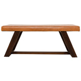 Marley - Genuine Leather Bench - Furniture Home Direct