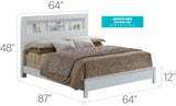 Bed With Transitional Design Stylish - Furniture Home Direct