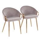 Claire - Contemporary Glam Chair - Furniture Home Direct