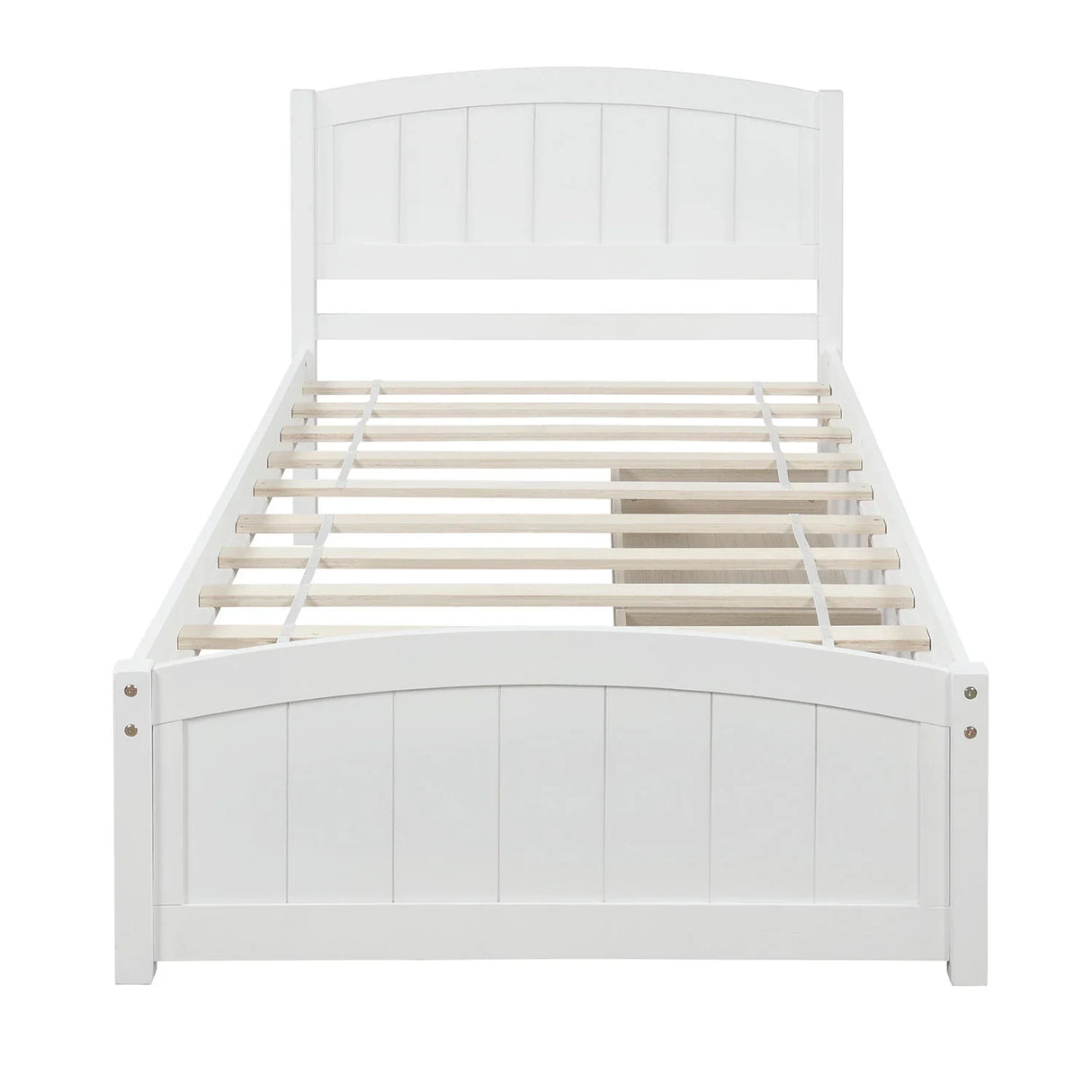 Platform Bed & Headboard, Footboard And Wood Slat Support - Furniture Home Direct