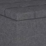 Harrison - Upholstered Coffee Table Storage Ottoman - Furniture Home Direct
