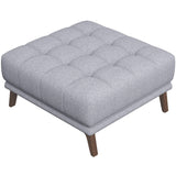 Addison - Square Upholstered Ottoman - Furniture Home Direct