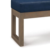 Milltown - Upholstered Ottoman Bench - Furniture Home Direct