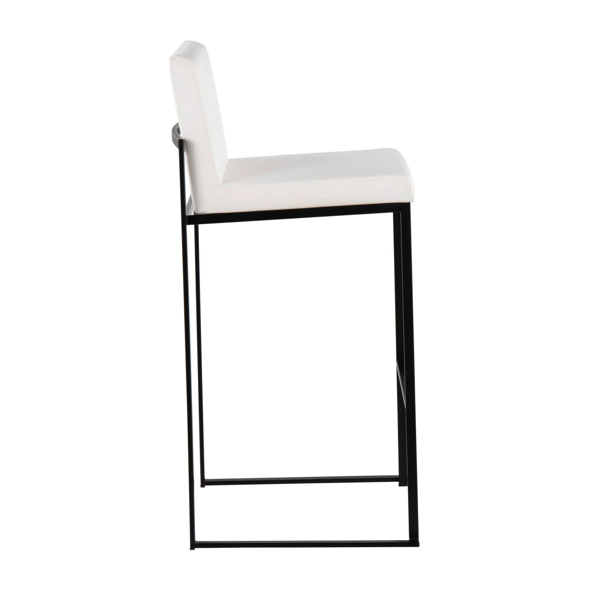 Fuji - Contemporary High Back Barstool Elegant Design - Furniture Home Direct