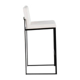Fuji - Contemporary High Back Barstool Elegant Design - Furniture Home Direct