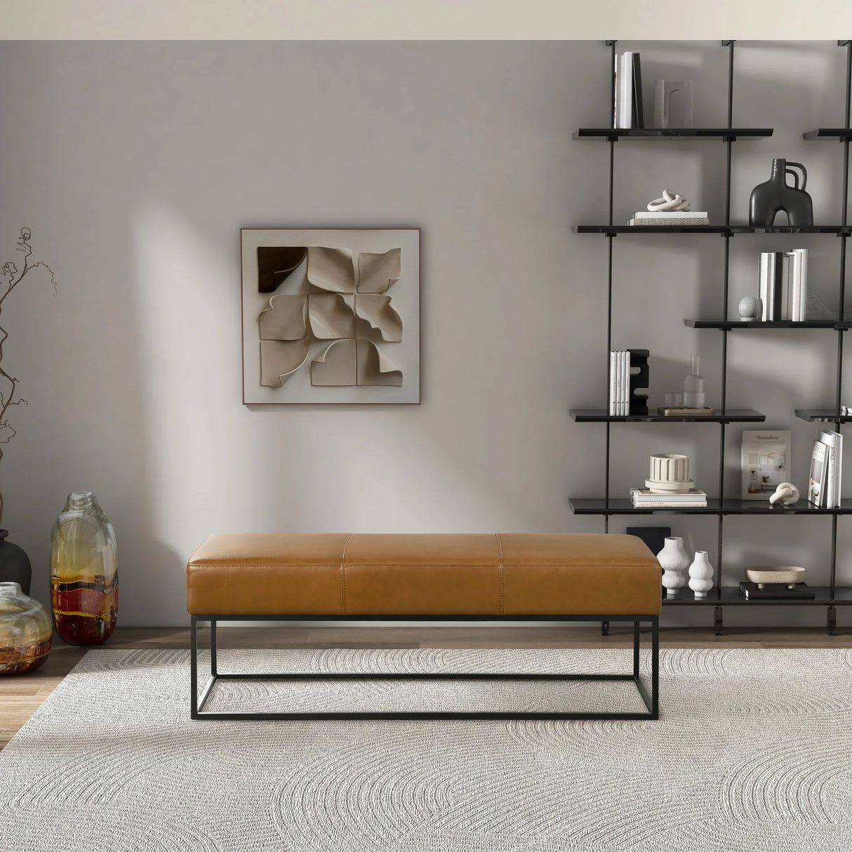 Odessa - Bench - Tan - Furniture Home Direct