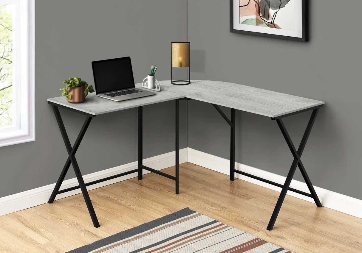 Computer Desk, Home Office, Corner, L Shape, Laptop, Contemporary / Modern - Furniture Home Direct
