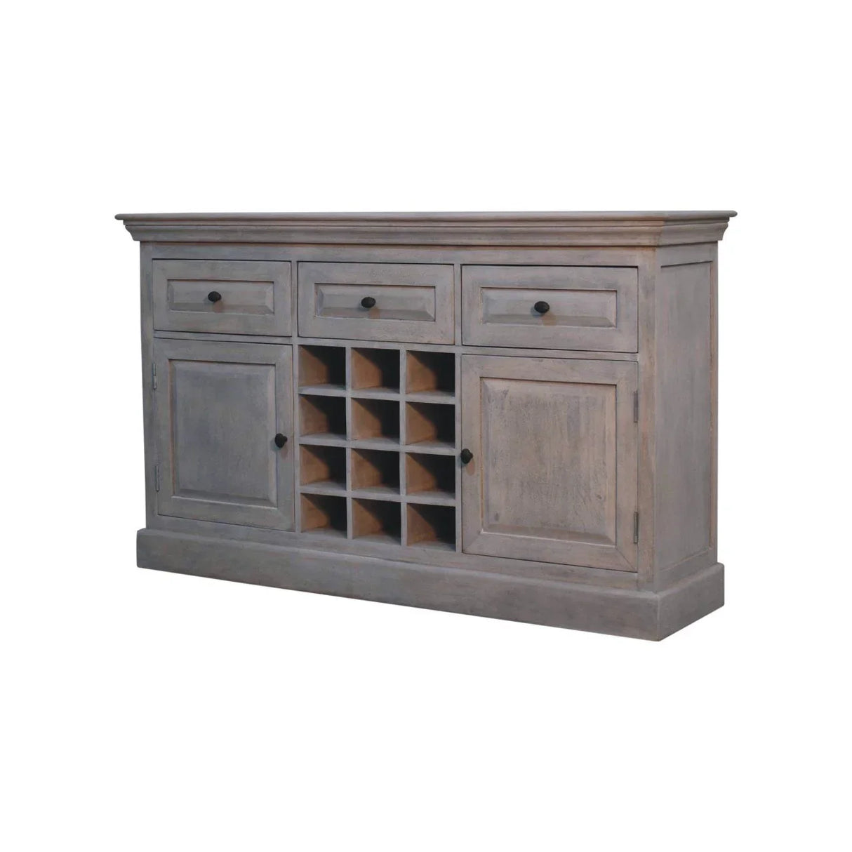 Acid - Wine Storage Unit - Gray Ash - Furniture Home Direct